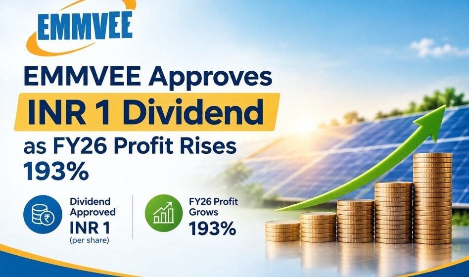 Emmvee Approves ₹1 Dividend as FY26 Profit Rises 193% e4161381 f784 42c8 8861 397a02afce4b