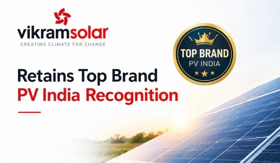 Vikram Solar Retains Top Brand PV India Recognition for Second Consecutive Year img 8299