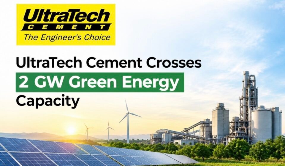 UltraTech Cement Crosses 2 GW Green Energy Capacity Milestone img 8451