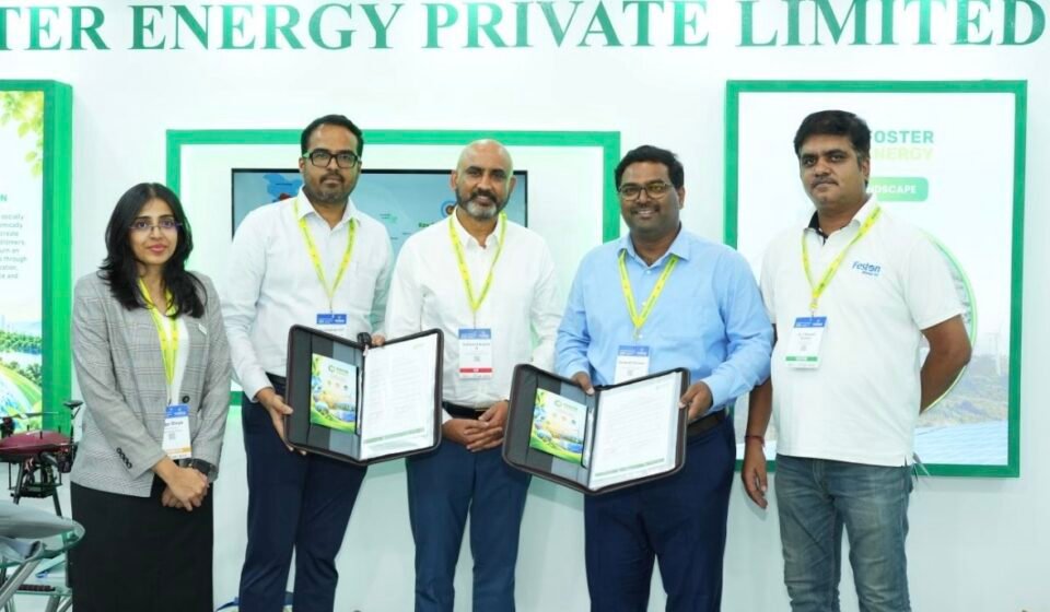 Foster Energy and Festa Solar Forge Strategic Partnership at Windergy India 2026 img 8544