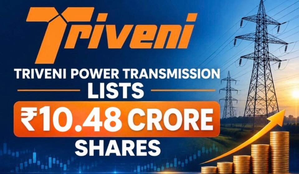Triveni Power Transmission Lists 10.48 Crore Shares on BSE and NSE img 8609