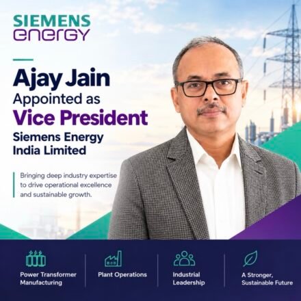 Ajay Jain Appointed Vice President at Siemens Energy India Limited img 8677